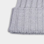 Beanie Ribbed - Grey - Hugo Sthlm