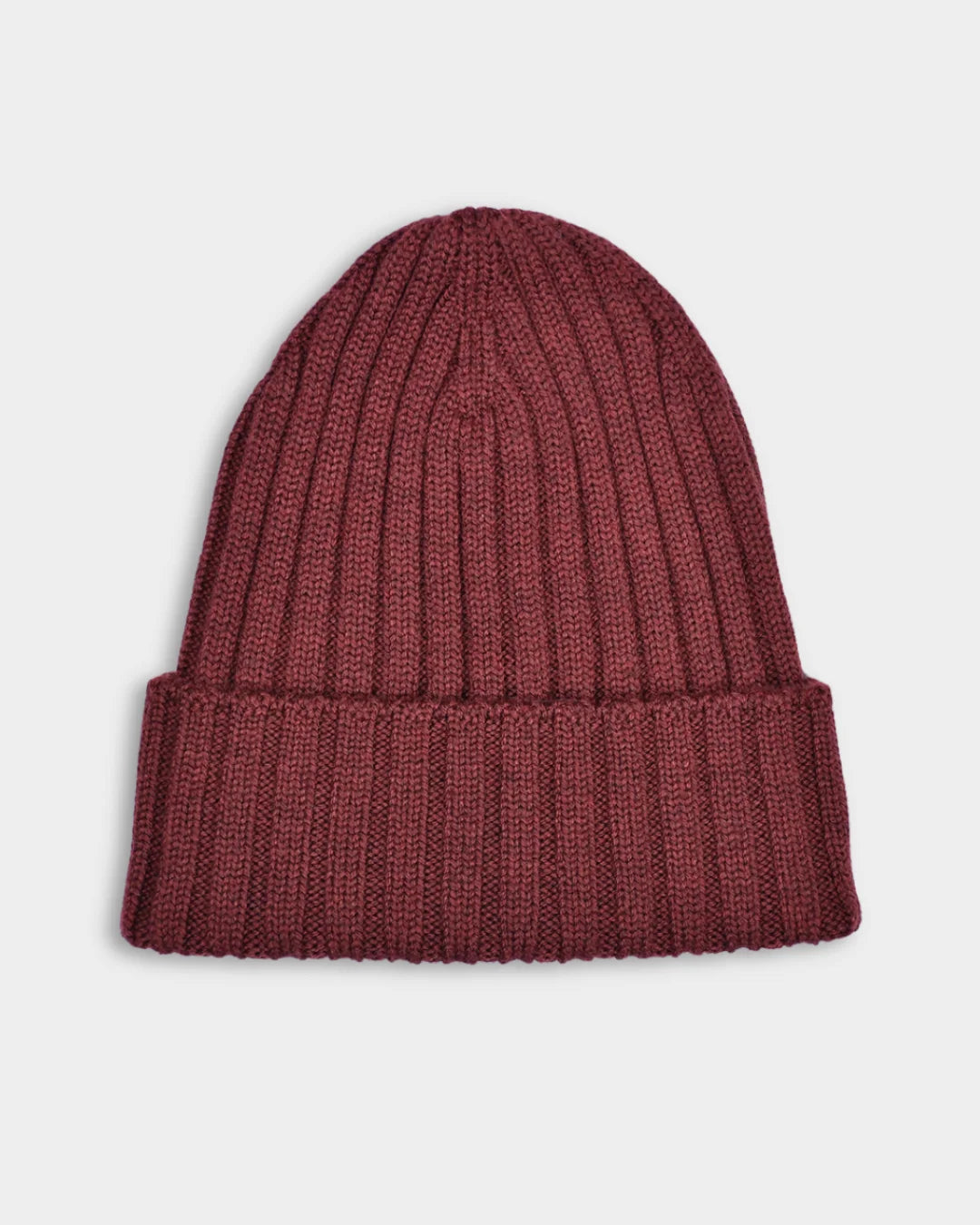 Beanie Ribbed - Wine - Hugo Sthlm