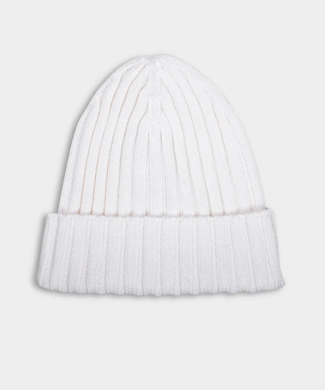 Beanie Ribbed - White - Hugo Sthlm