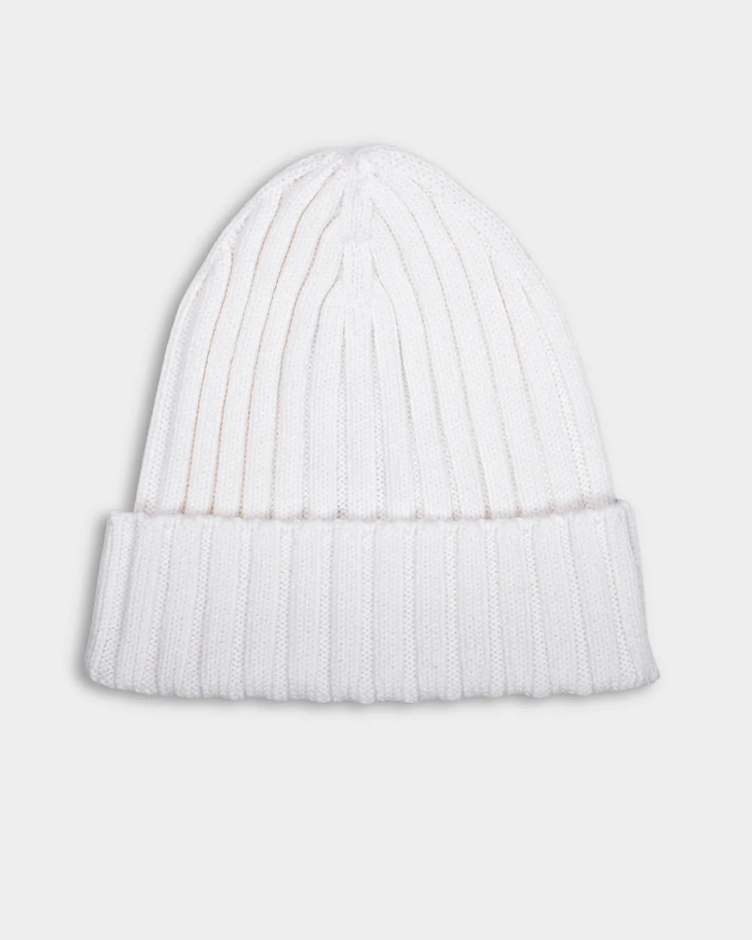 Beanie Ribbed - White - Hugo Sthlm