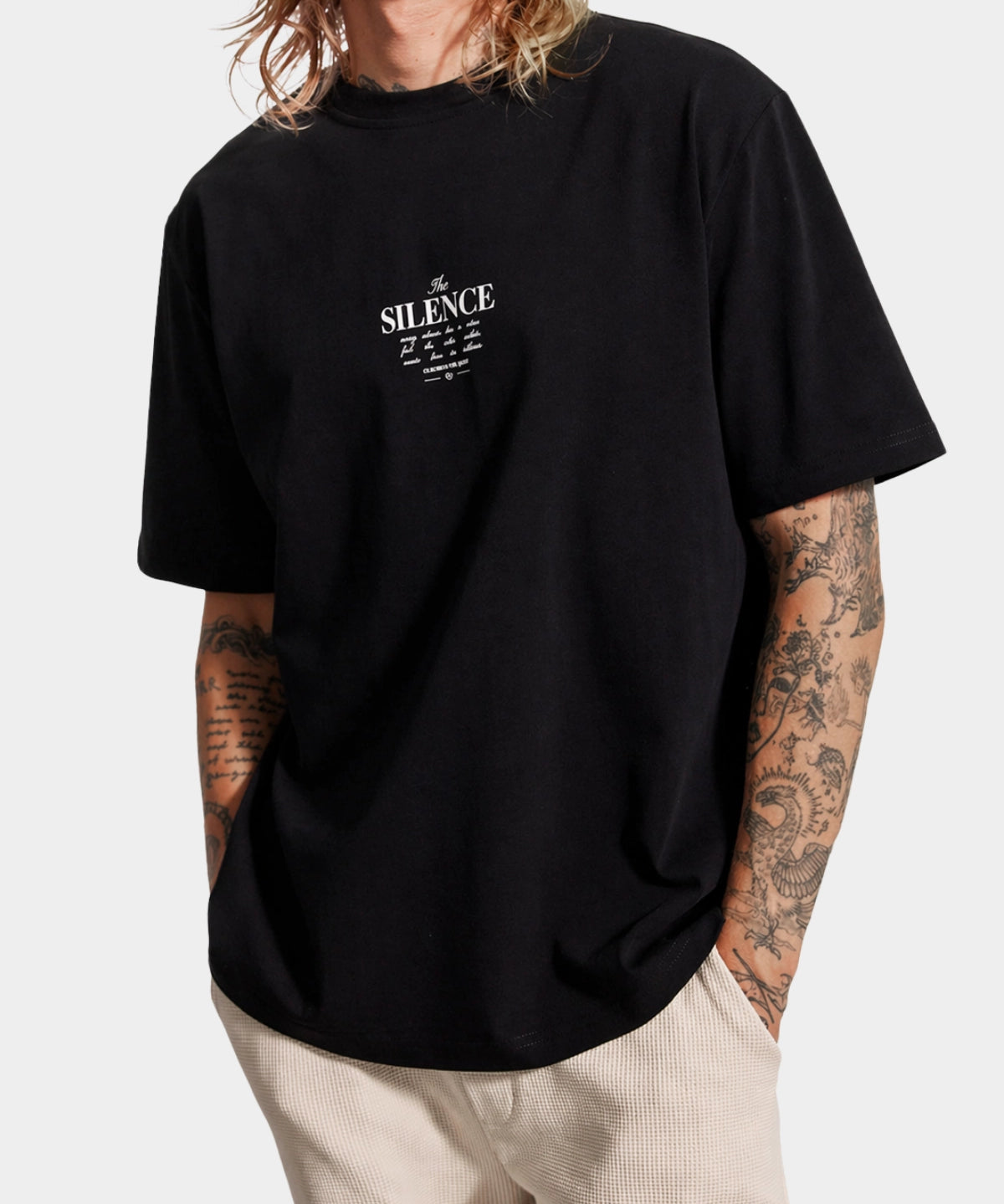 Berkeley Tee The Silence - Black - Hugo Sthlm