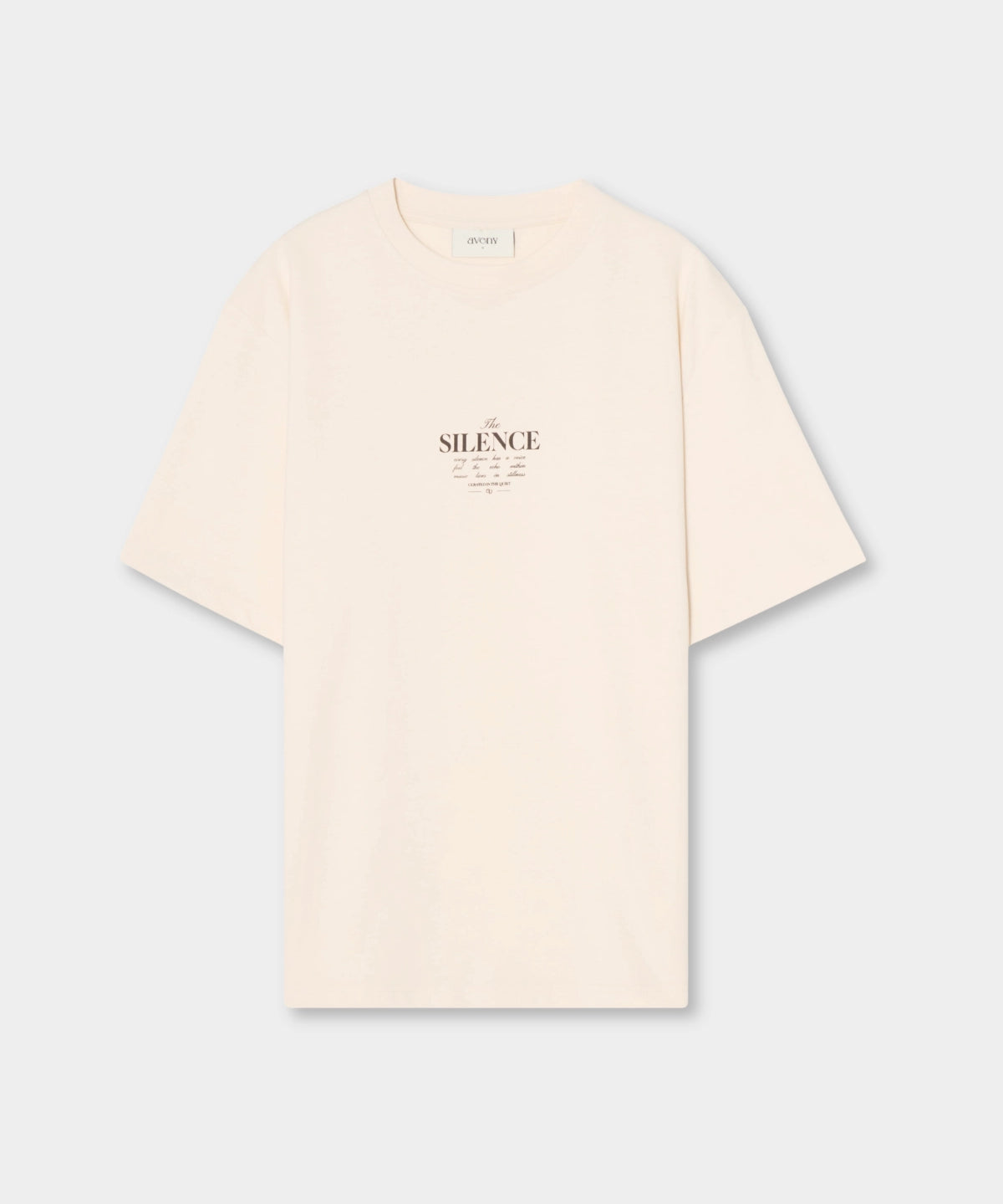 Berkeley Tee The Silence - Creme - Hugo Sthlm