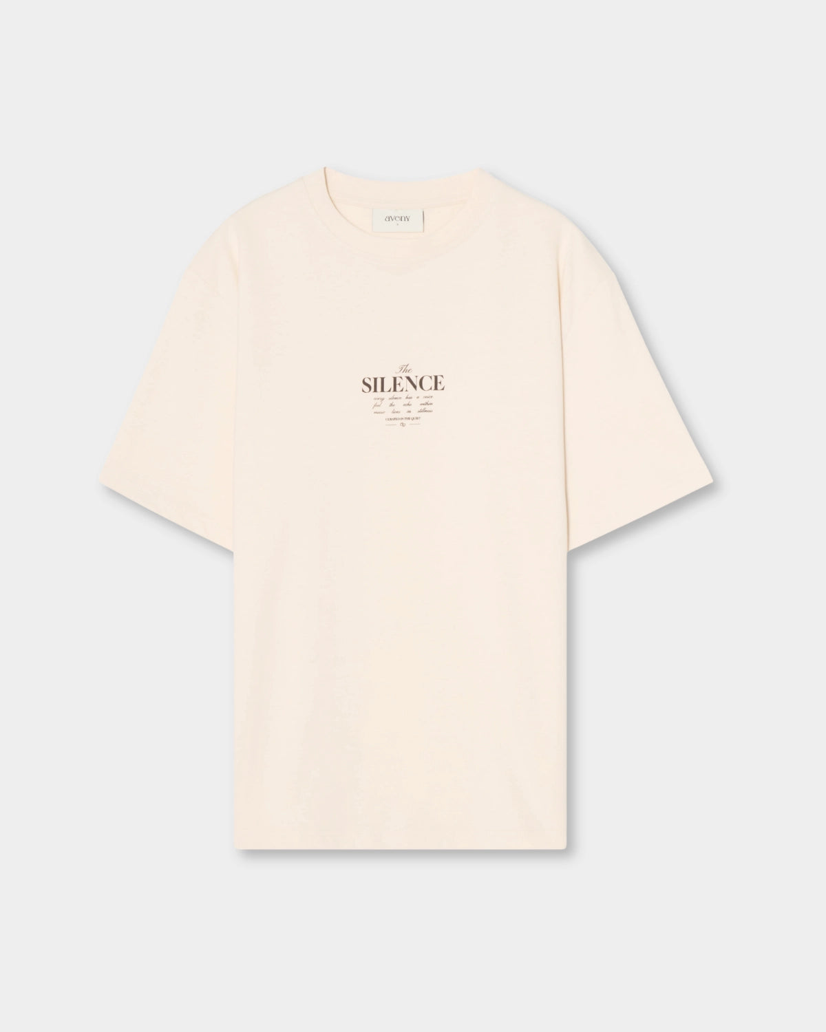 Berkeley Tee The Silence - Creme - Hugo Sthlm