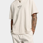 Berkeley Tee The Silence - Creme - Hugo Sthlm