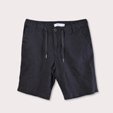 Bermuda Linen Shorts - Grey