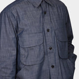 Biarritz Denim Shirt - Navy - Hugo Sthlm