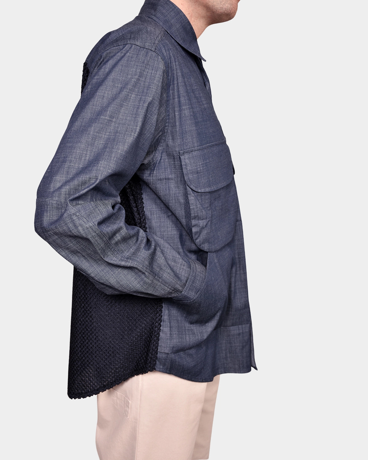 Biarritz Denim Shirt - Navy - Hugo Sthlm