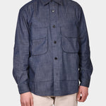 Biarritz Denim Shirt - Navy - Hugo Sthlm