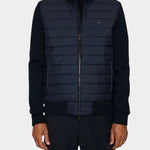 Bodie Knitted Hybrid Jacket - JL Navy - Hugo Sthlm