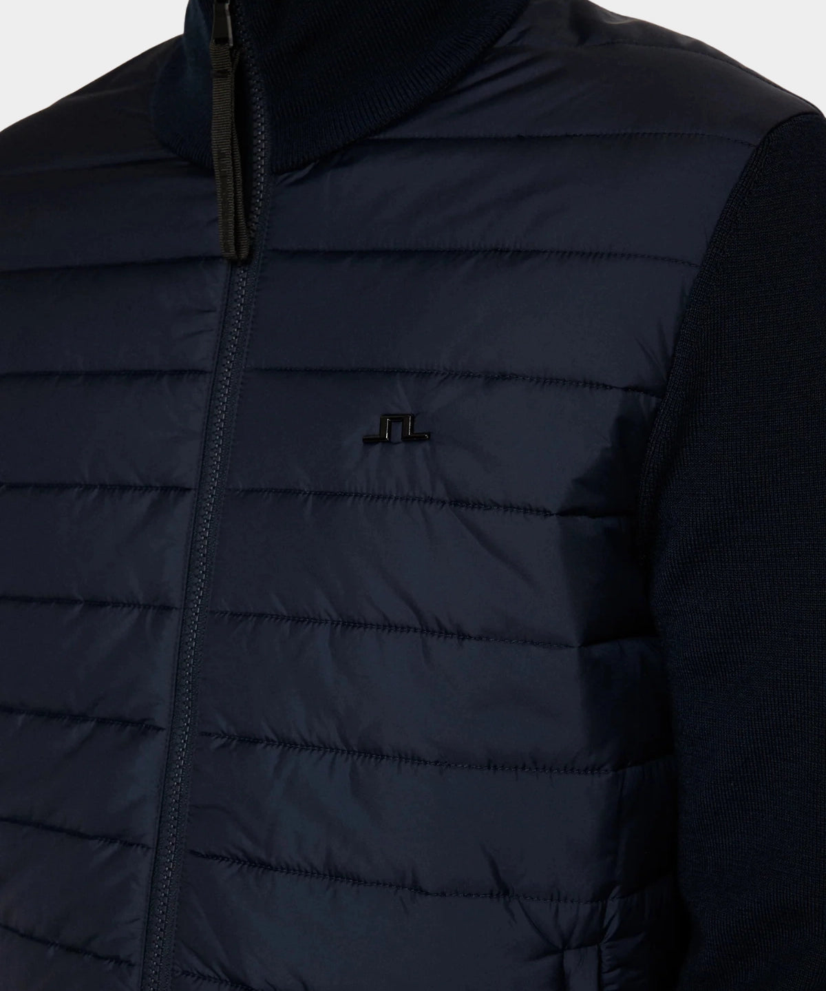 Bodie Knitted Hybrid Jacket - JL Navy - Hugo Sthlm