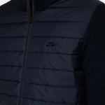 Bodie Knitted Hybrid Jacket - JL Navy - Hugo Sthlm
