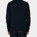 Bodie Knitted Hybrid Jacket - JL Navy - Hugo Sthlm