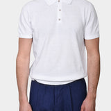 Bouclé Polo SS - White