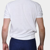 Bouclé Polo SS - White