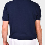 Bouclé Polo SS - Navy