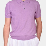 Bouclé Polo SS - Lilac