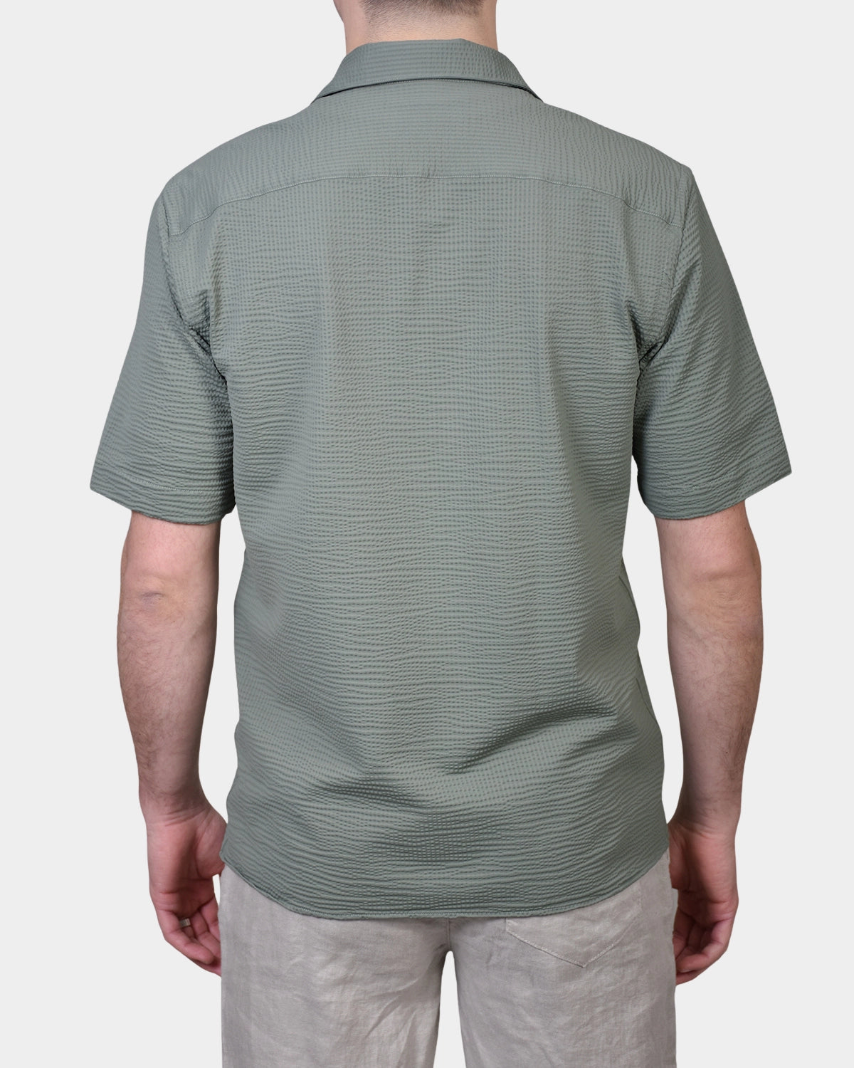 Bowler Shirt Shortsleeve - Green - Hugo Sthlm