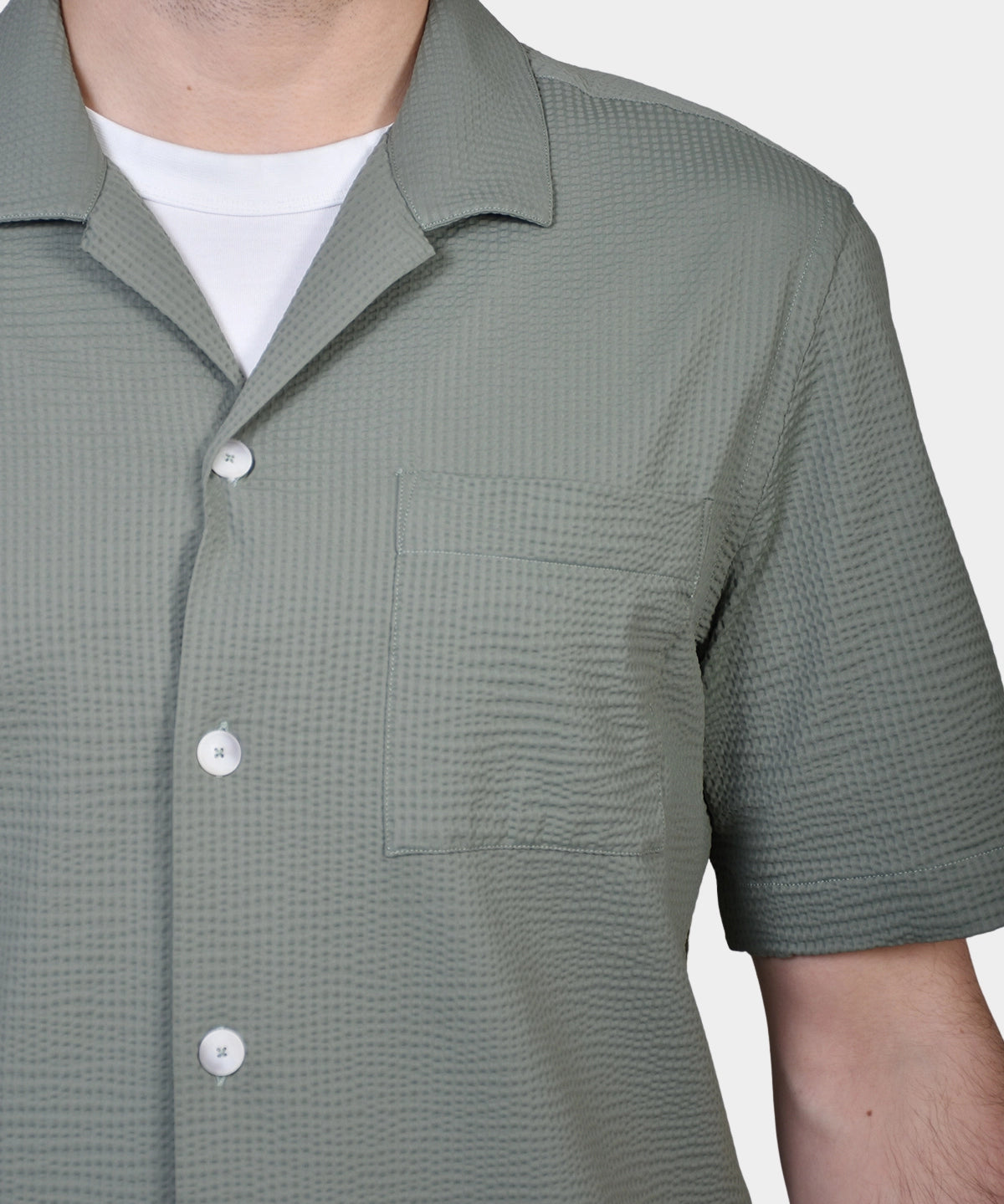 Bowler Shirt Shortsleeve - Green - Hugo Sthlm