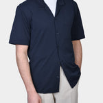 Bowler Shirt Shortsleeve - Navy - Hugo Sthlm