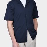 Bowler Shirt Shortsleeve - Navy - Hugo Sthlm