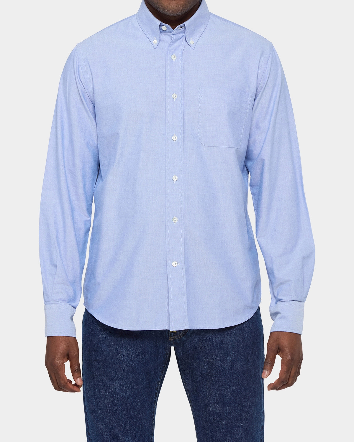 Button Down American Oxford - Blue - Hugo Sthlm