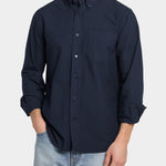Button Down Oxford - Dark Blue - Hugo Sthlm