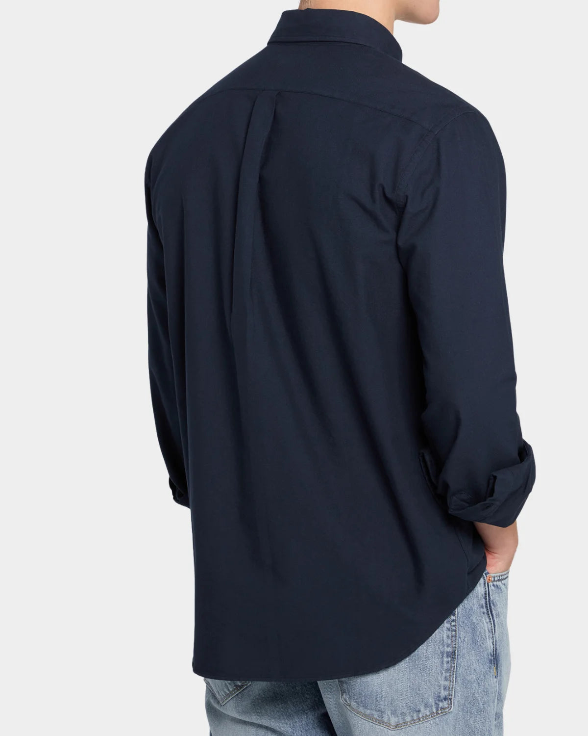 Button Down Oxford - Dark Blue - Hugo Sthlm