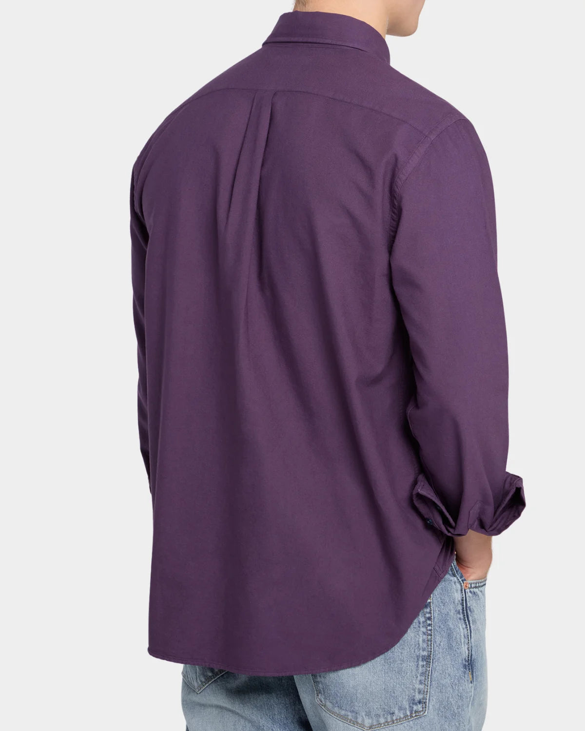 Button Down Oxford - Grape - Hugo Sthlm