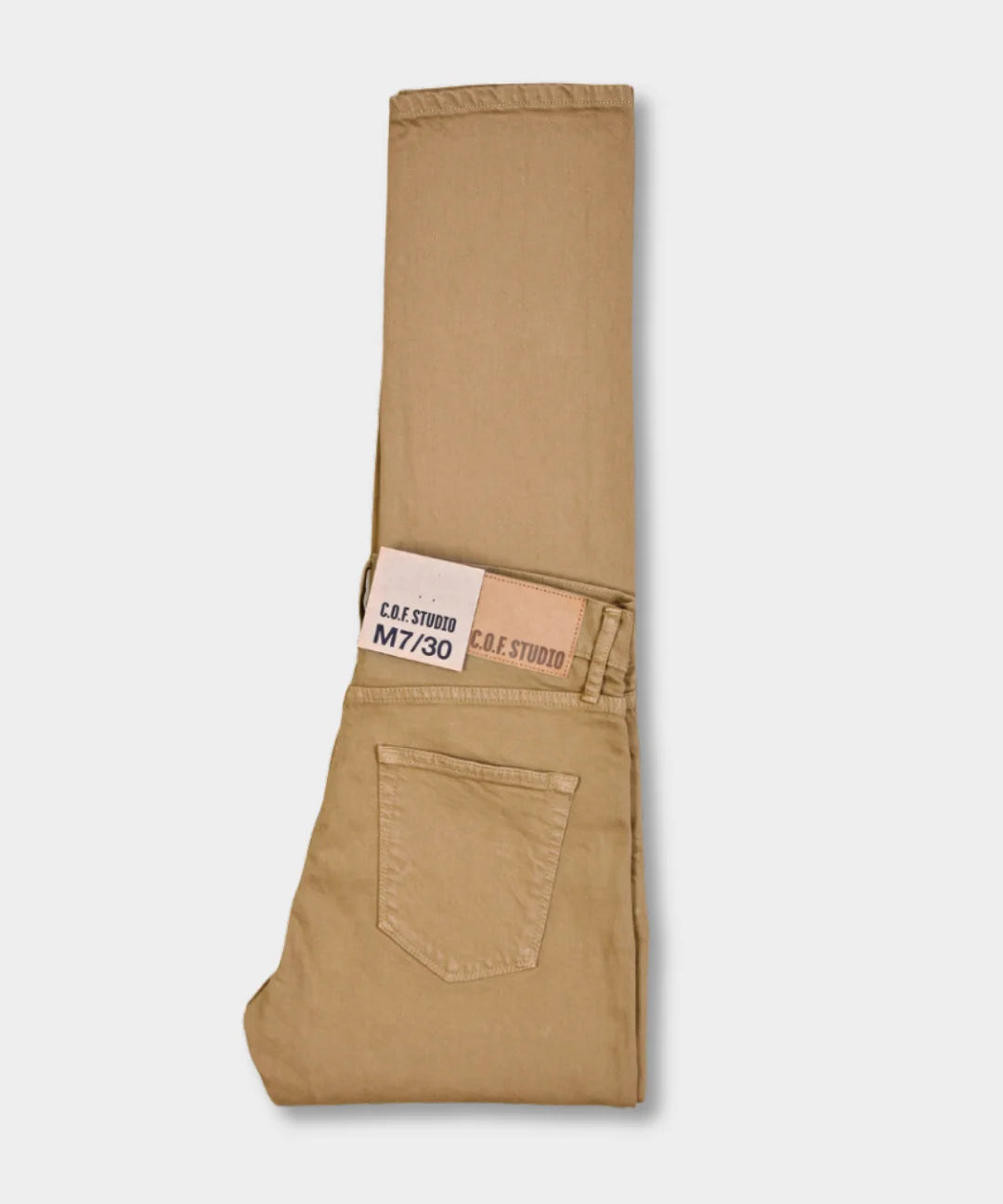 M7 TAPERED COMFORT ORGANIC - Camel - Hugo Sthlm