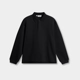 Cadan Polo Sweater - Black - Hugo Sthlm