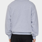 Callan Quarter Zip - Medium Grey Melange - Hugo Sthlm