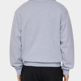 Callan Quarter Zip - Medium Grey Melange - Hugo Sthlm