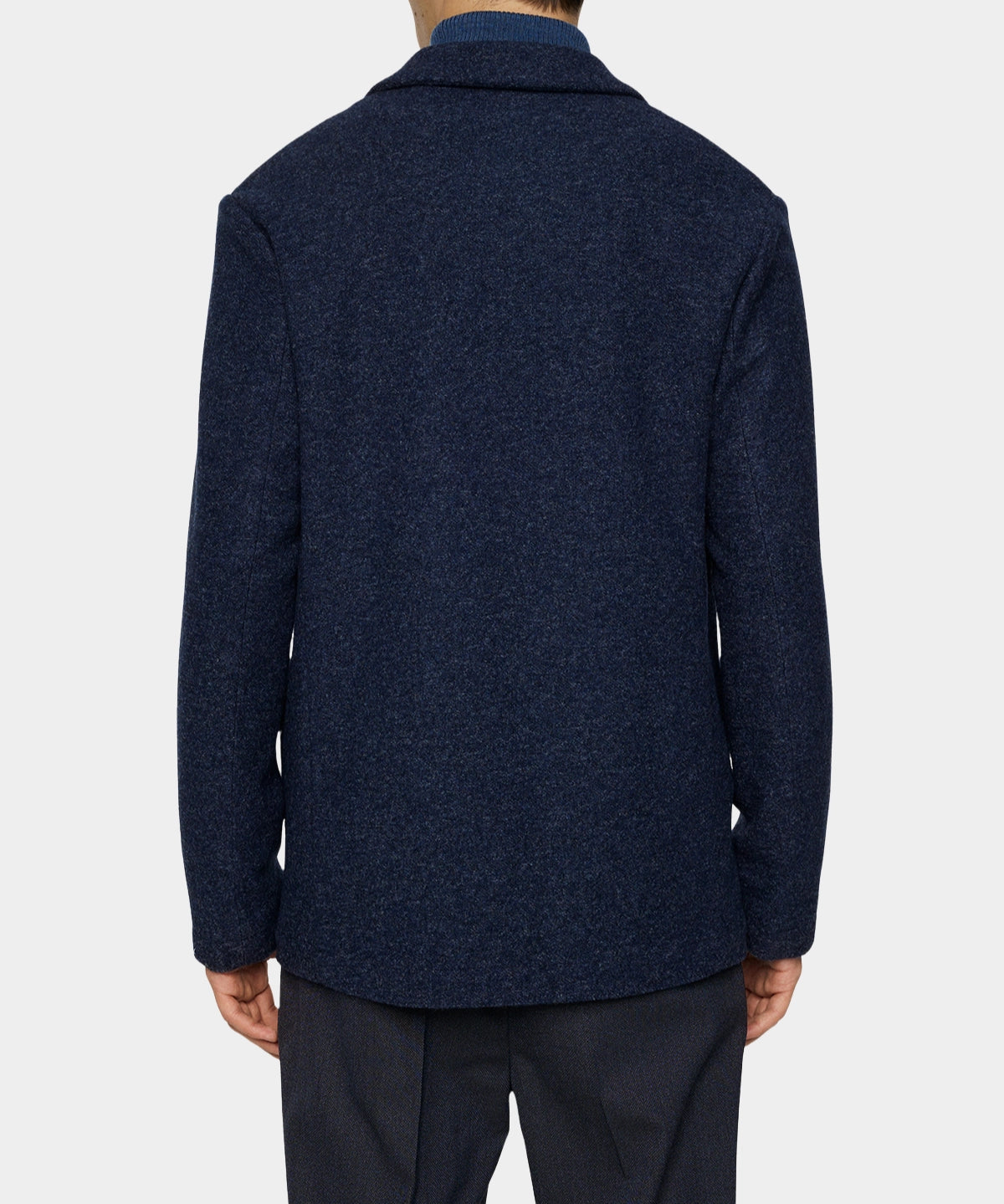 Calvon Wool Blazer - Vintage Indigo - Hugo Sthlm