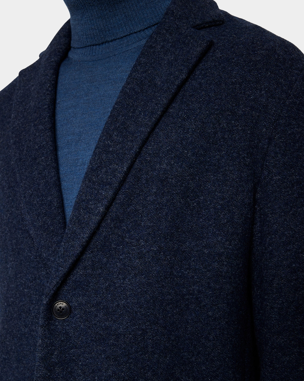 Calvon Wool Blazer - Vintage Indigo - Hugo Sthlm