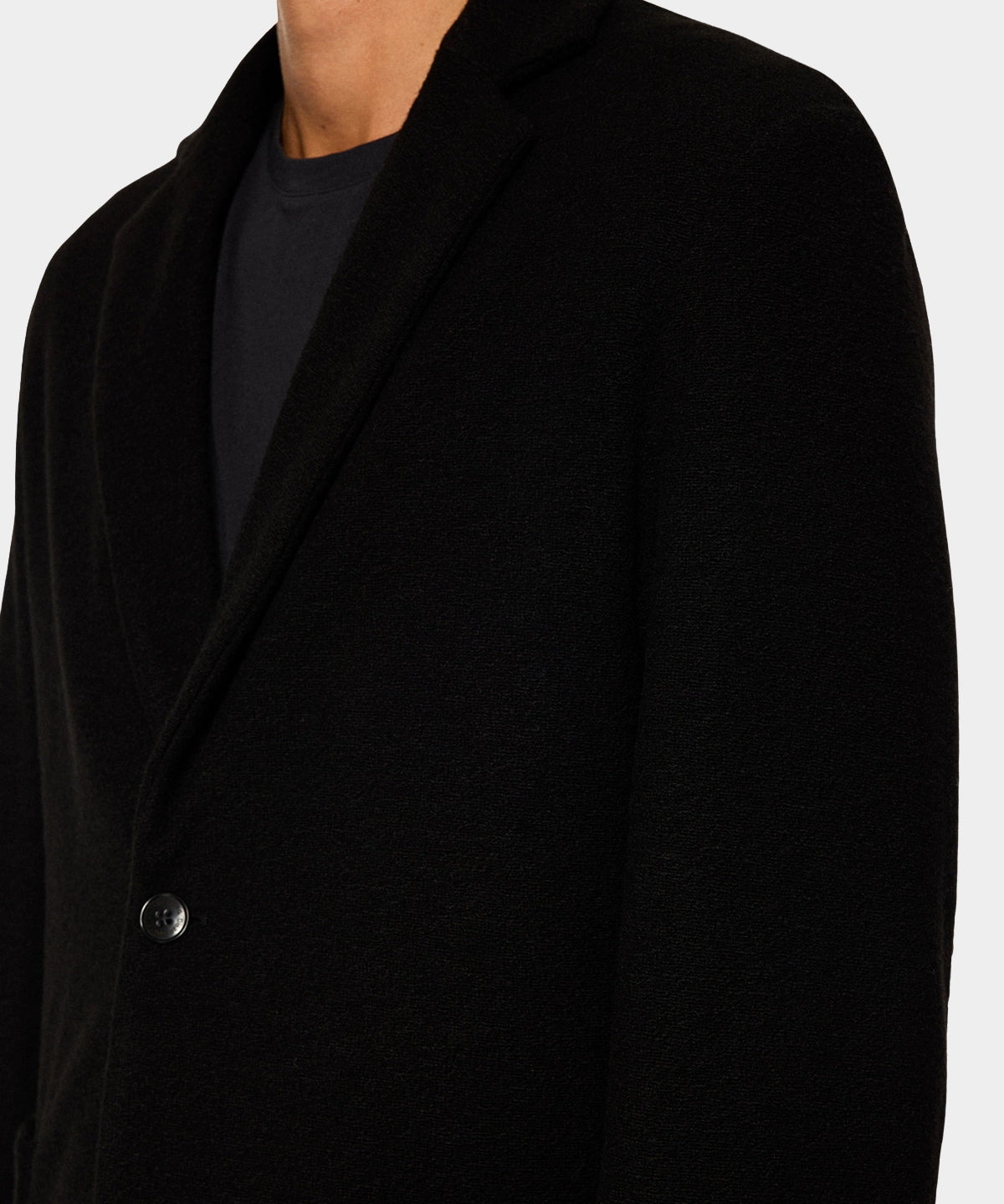 Calvon Wool Blazer - Black - Hugo Sthlm