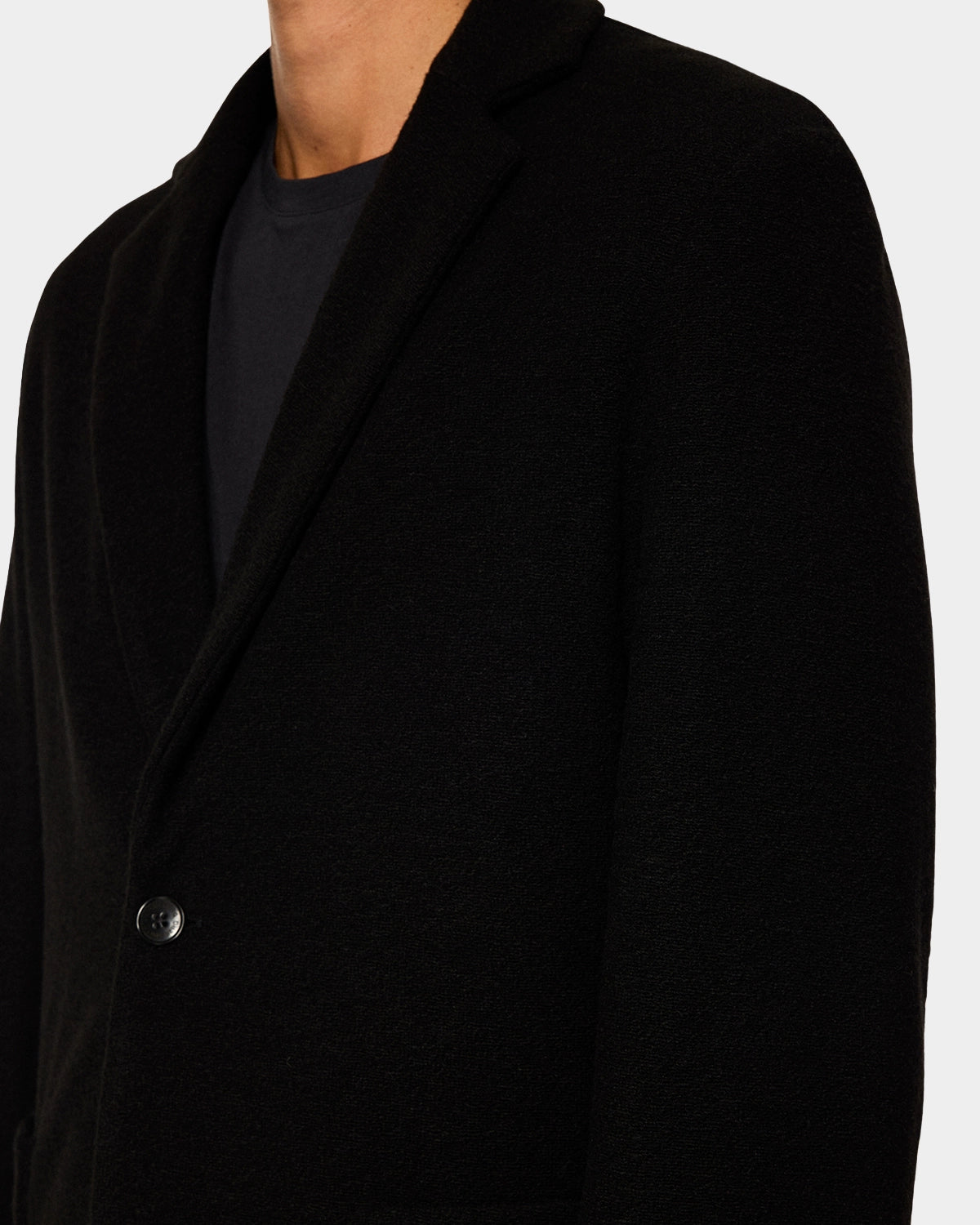 Calvon Wool Blazer - Black - Hugo Sthlm