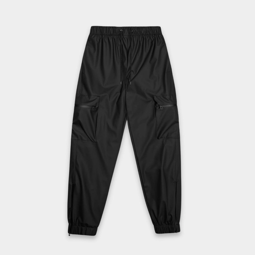 Cargo Rain Pants Regular W3 - Black - Hugo Sthlm