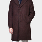 Carl Coat Knit - Brown