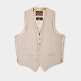 Carlo Waistcoat - Box Beige - Hugo Sthlm