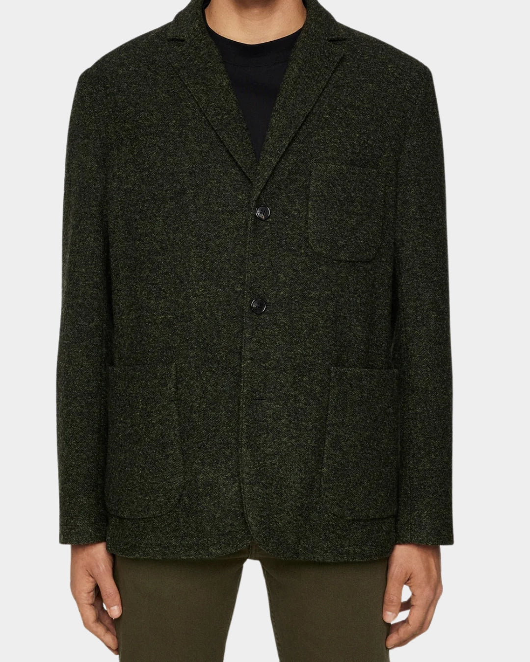 Carlton Cardigan Blazer - Forest Green - Hugo Sthlm