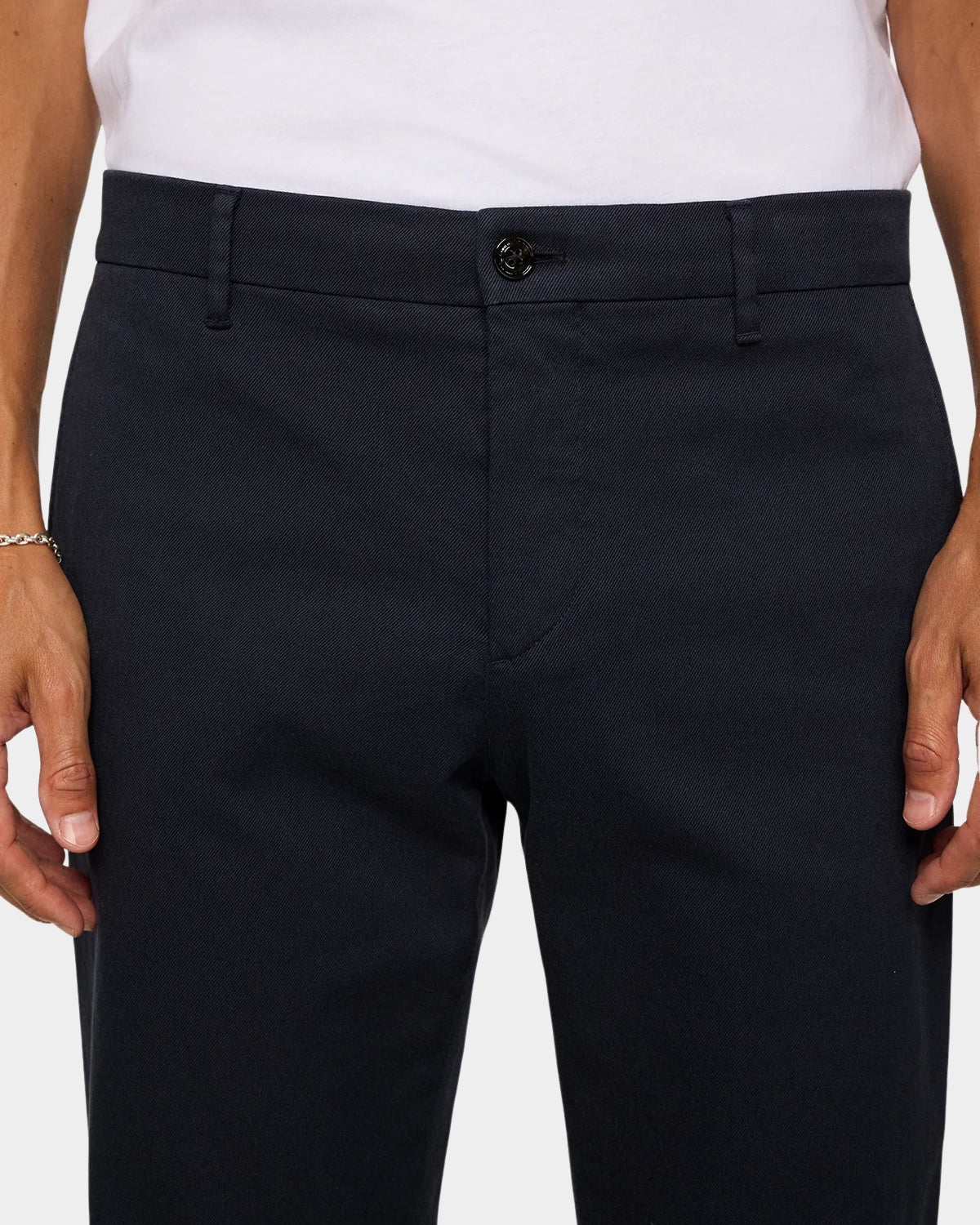 Ched Flannel Twill Pants - JL Navy - Hugo Sthlm