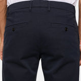 Ched Flannel Twill Pants - JL Navy - Hugo Sthlm