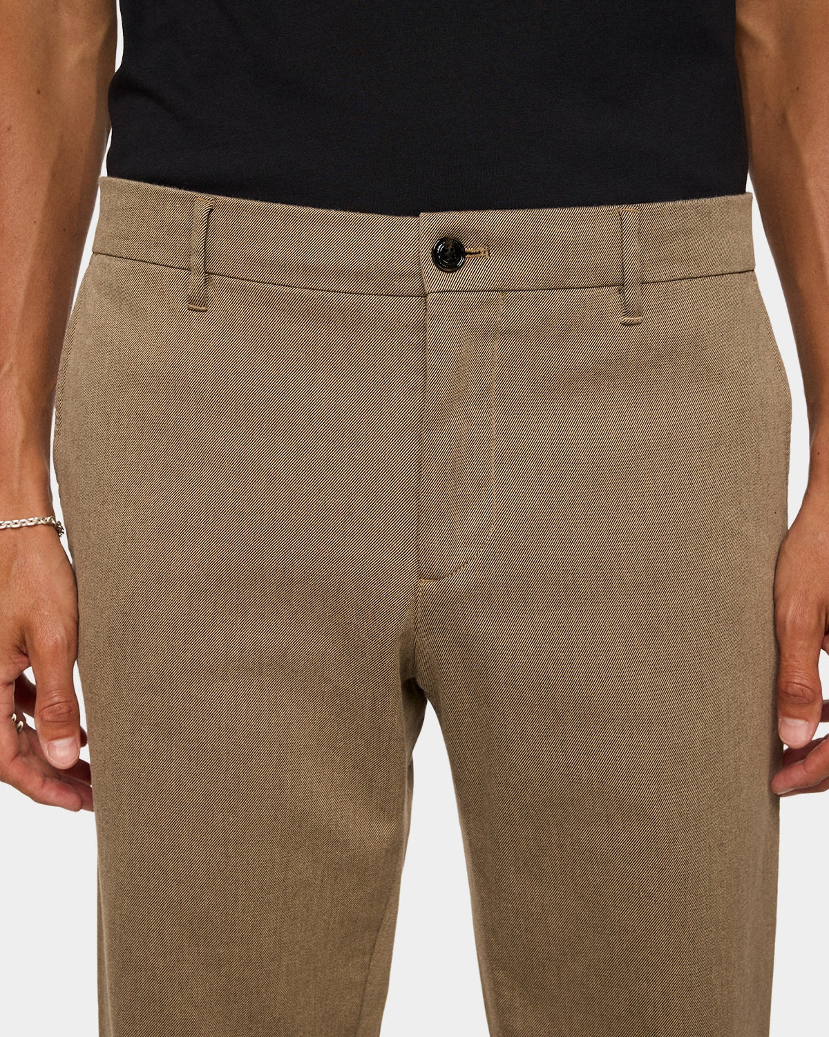Ched Flannel Twill Pants - Sepia Tint - Hugo Sthlm