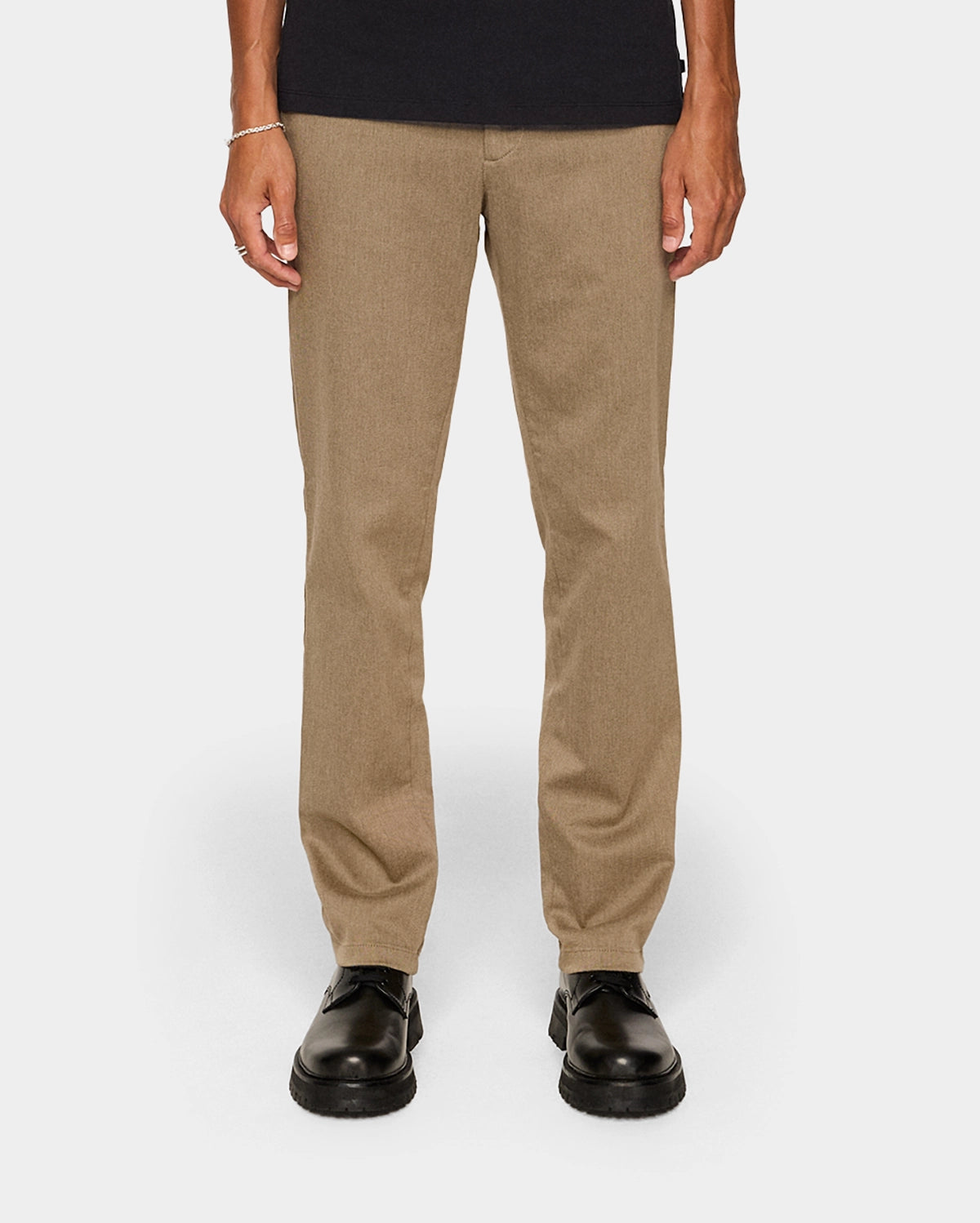 Ched Flannel Twill Pants - Sepia Tint - Hugo Sthlm