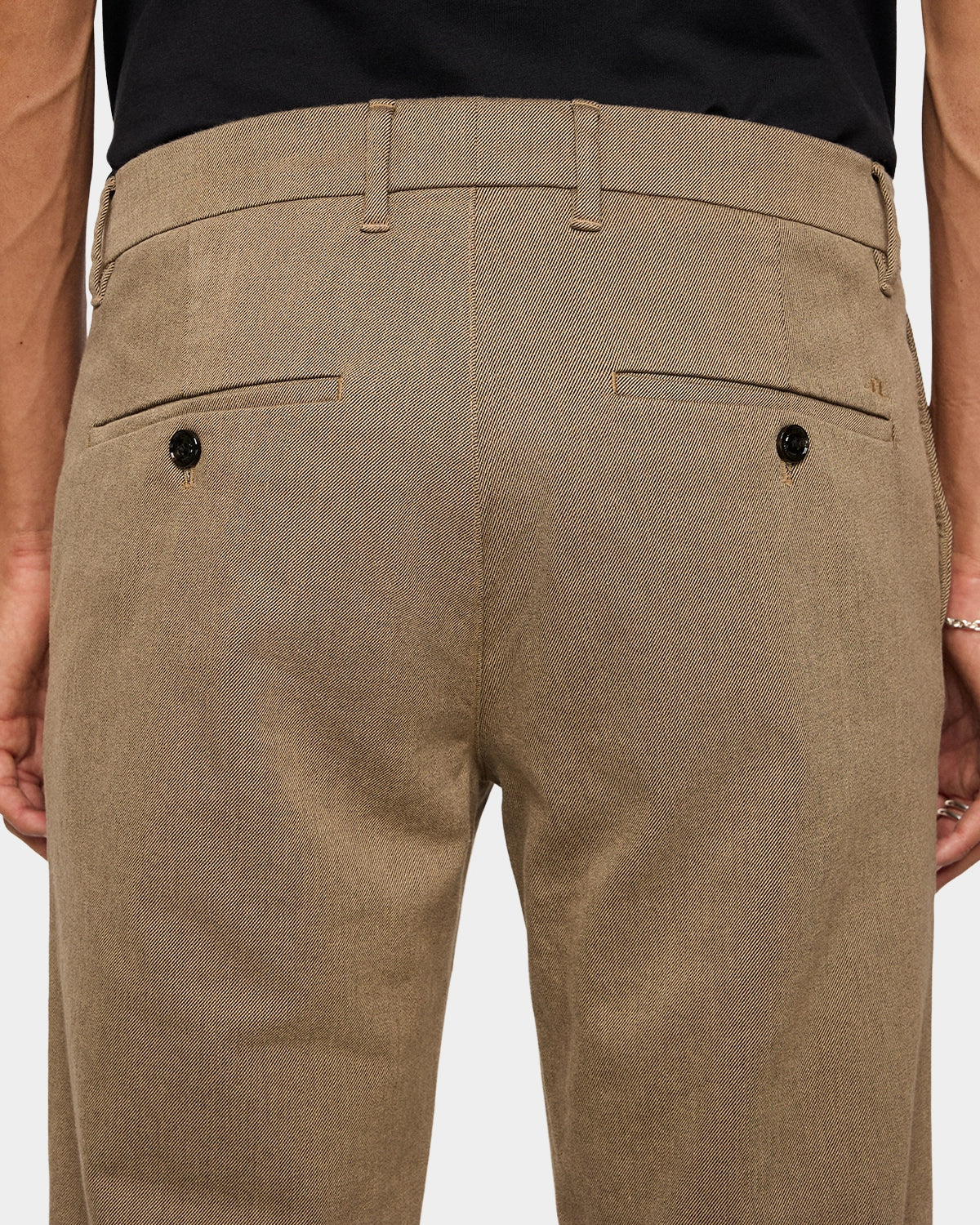 Ched Flannel Twill Pants - Sepia Tint - Hugo Sthlm