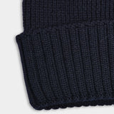 City beanie Merino - Navy - Hugo Sthlm