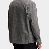 Coen Mouline Structure Shirt - Black