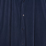 Collins SS Plisse Shirt - Blue Iris - Hugo Sthlm