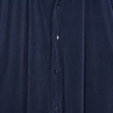 Collins SS Plisse Shirt - Blue Iris - Hugo Sthlm