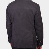 Cotton Two Button Suit - Brown